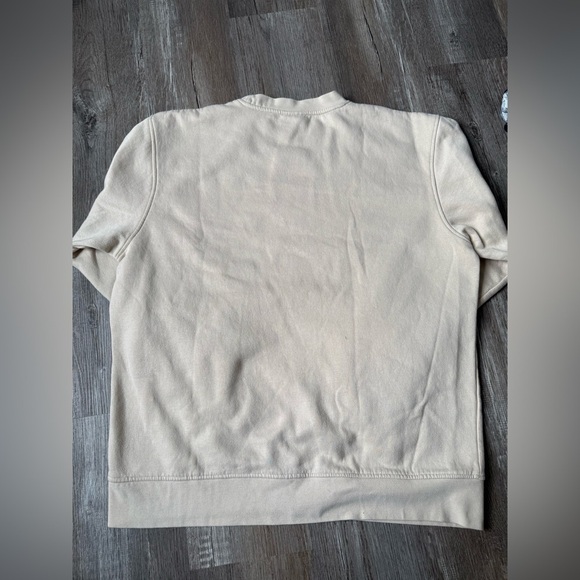 VTG Penn State Nittany Lions Sweatshirt Crewneck Embroidered Beige White Size L - Picture 5 of 12